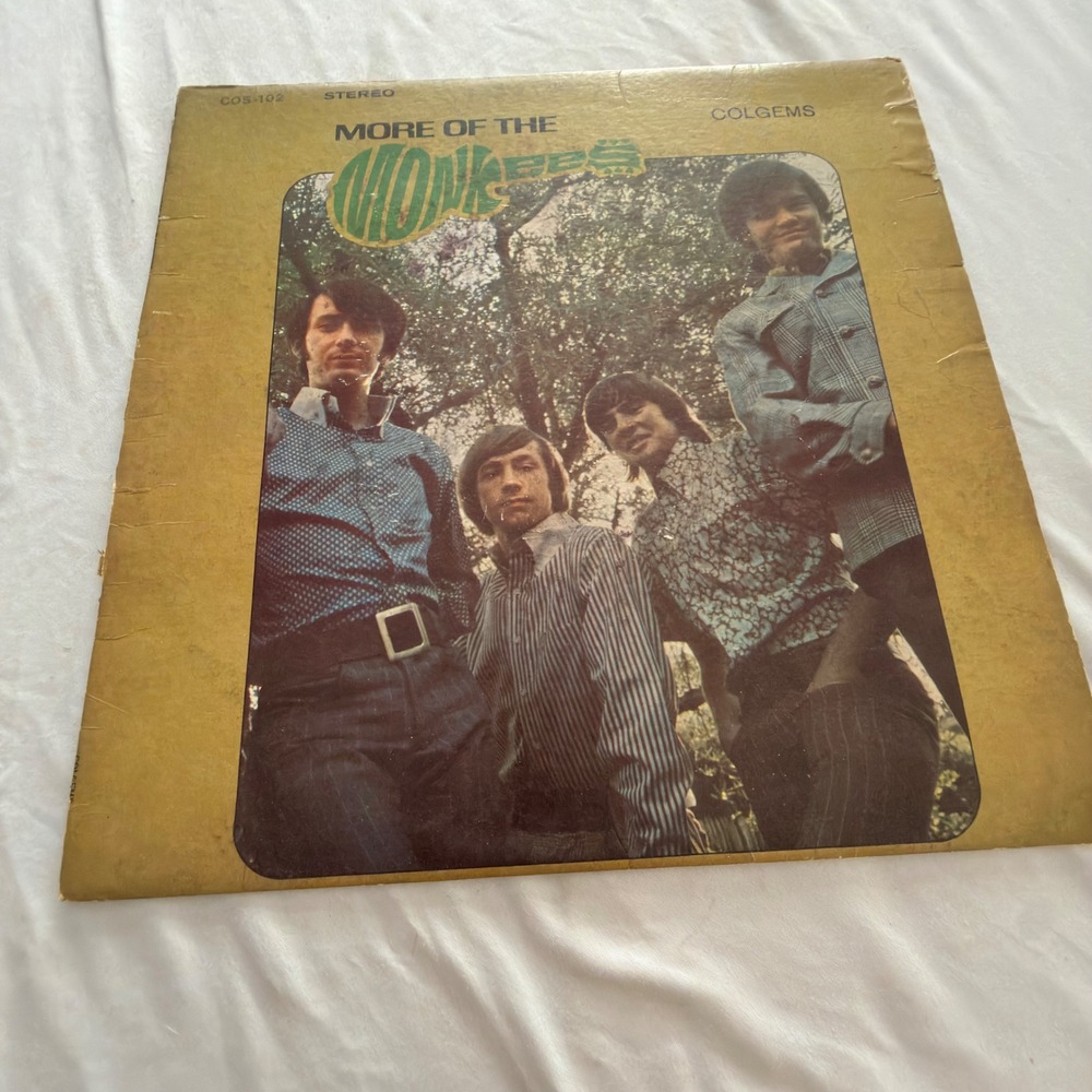 More of The Monkees Vinyl LP Record 1967 Colgems COS-102 Stereo Im a Believer